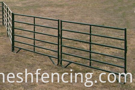 Tragbare Korralpaneele H-W 12 'Corral Gates Economy Horse Panels Kettenanschlüsse
